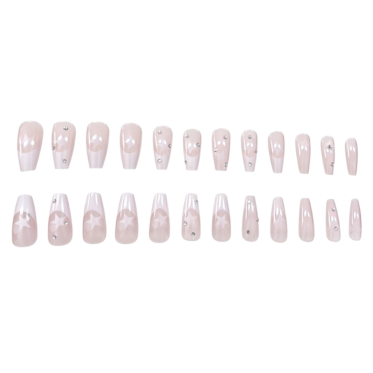 Glamorous Starry Nail Art Brehn