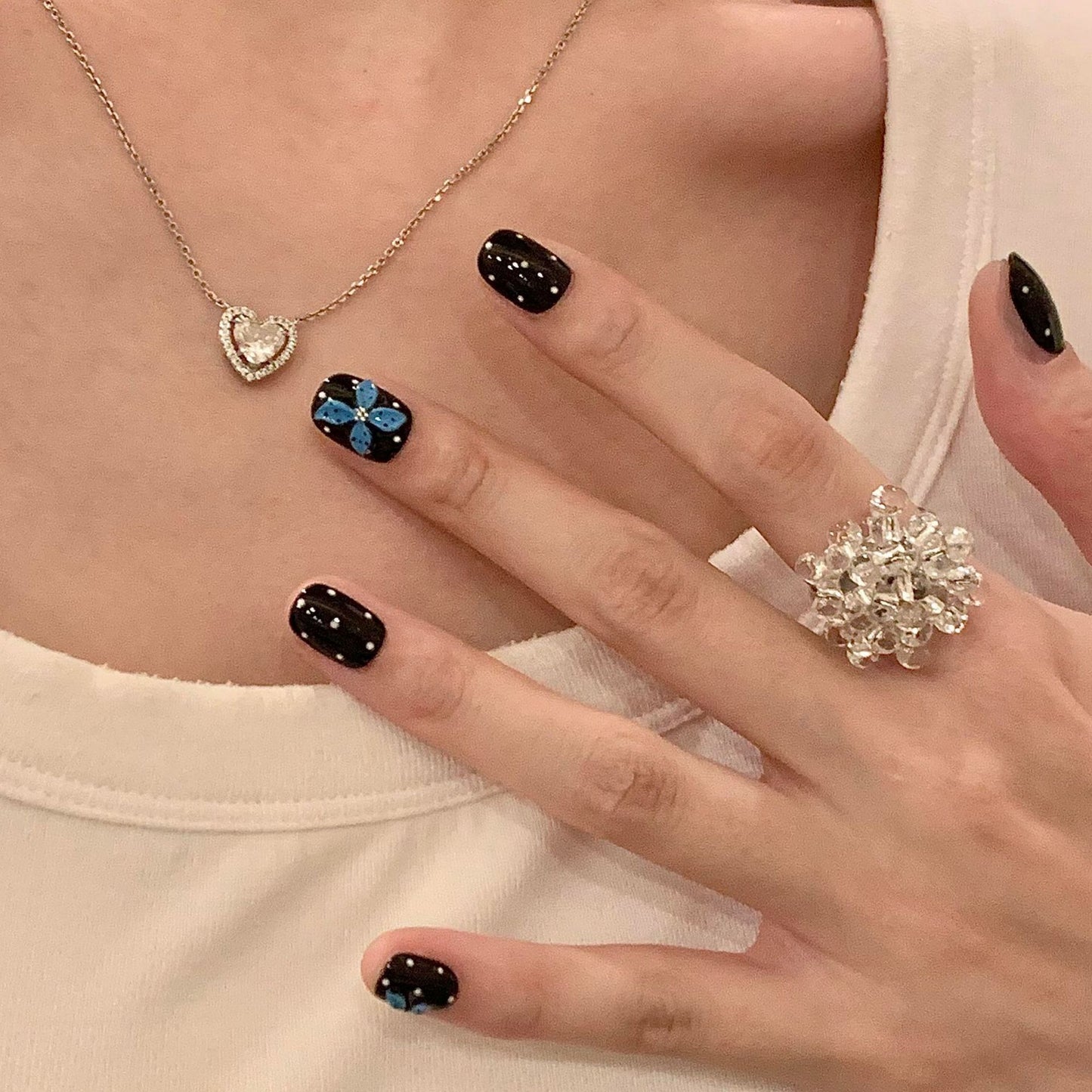 Kunstnägel mit Buntem Blumendesign Brehn