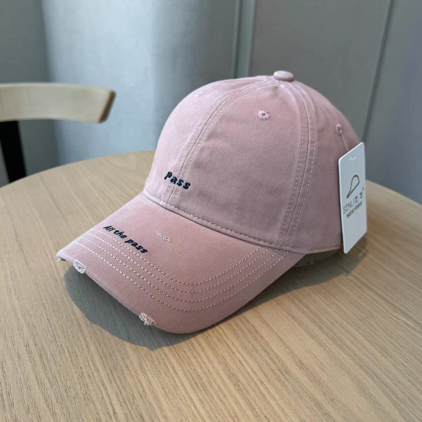 Distressed Baumwollmütze