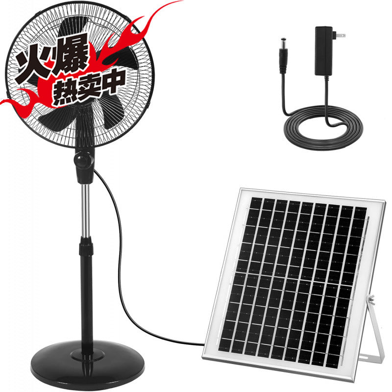 Unisex Solarbetriebener Standventilator Brehn