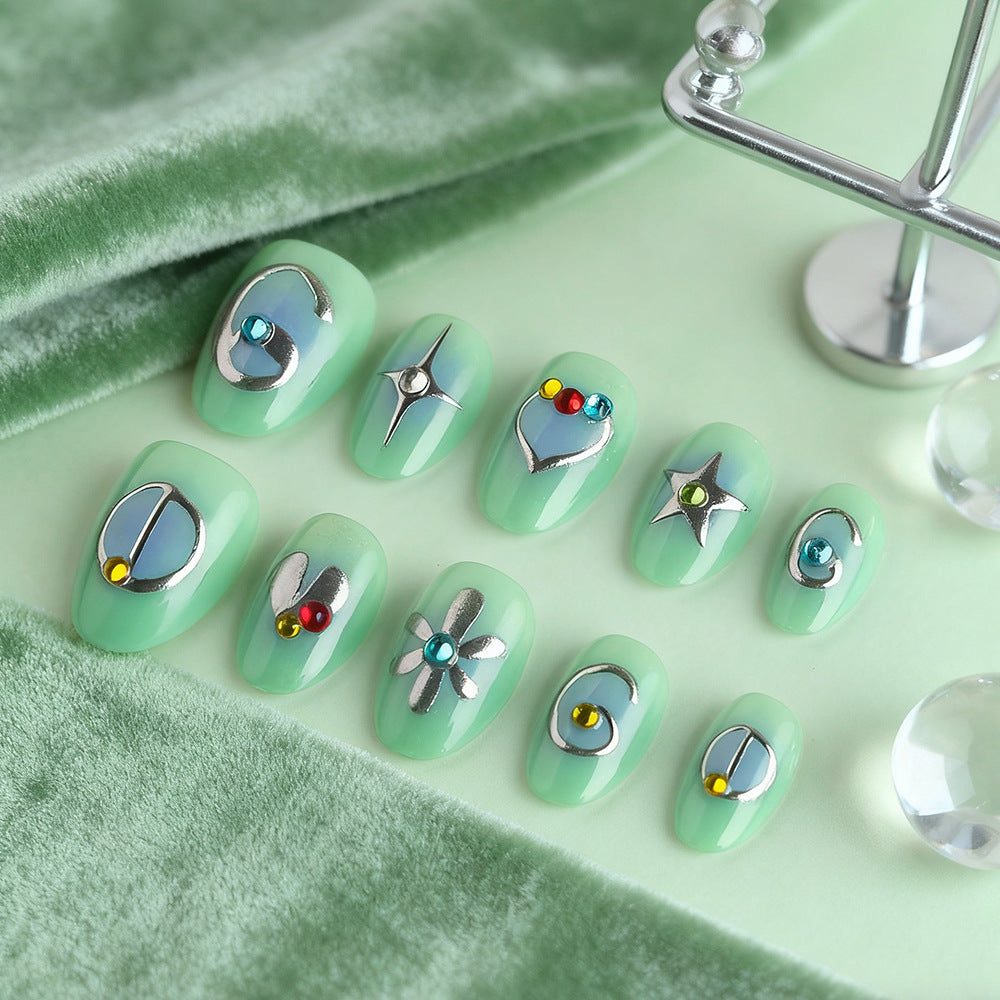 Künstlerisch Verziert Nagelkunst Brehn