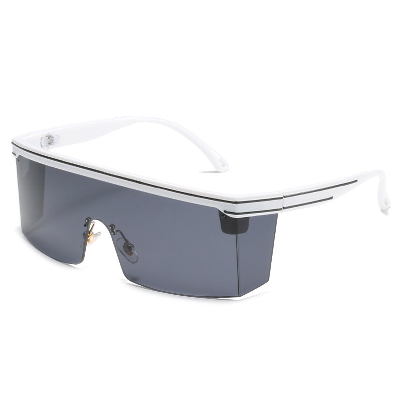 Damen Sportliche Sonnenbrille mit futuristischem Design und störungsfreiem Sichtfeld Brehn