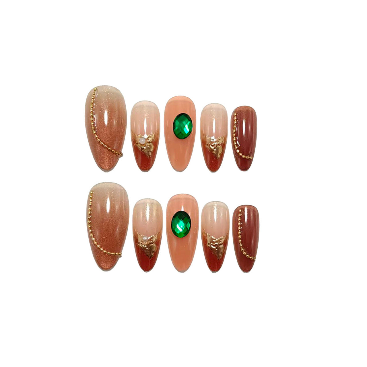 Elegante Kunstnägel Set Brehn