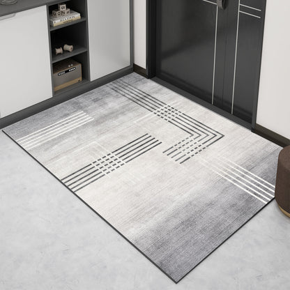 Geometrisches Muster Dekorativer Teppich