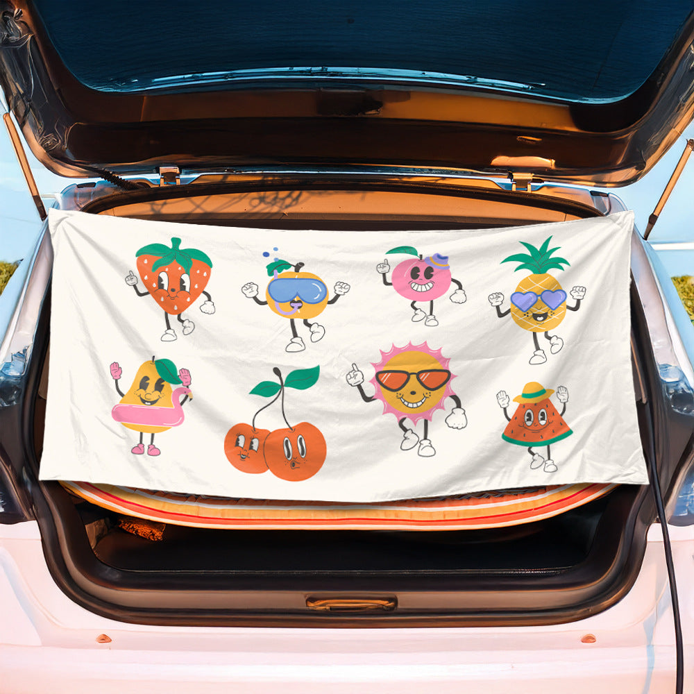 Kofferraummatte im kreativen Flamingo-Design Brehn