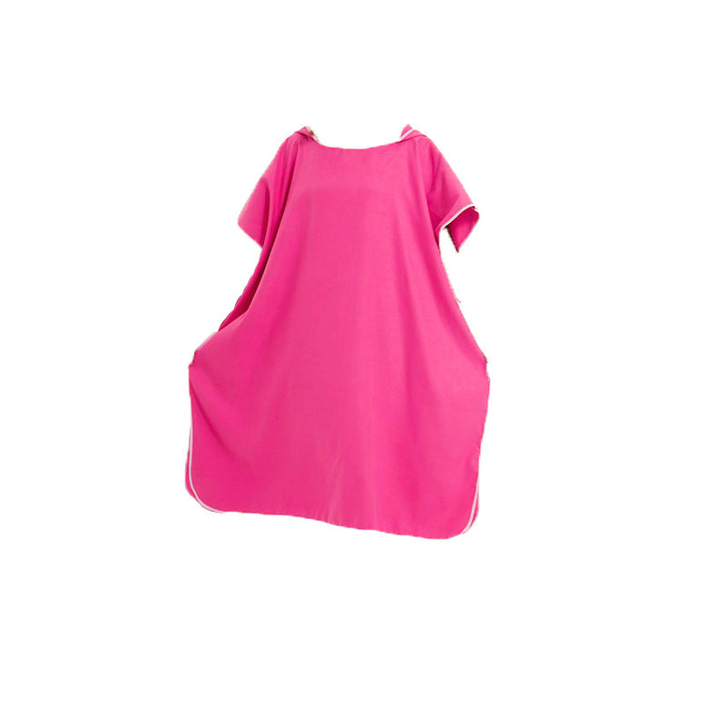 Damen Kapuzen-Poncho aus weichem Mikrofaserstoff Brehn