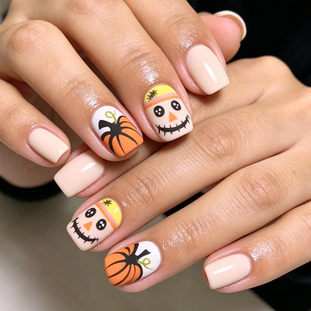 Spaß Halloween-Themen Nagelkunst Set Brehn