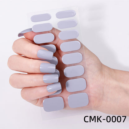Glänzende Gel-Nagelüberzüge