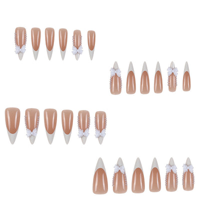 Elegante Premium Dekorative Nagelverzierungen Brehn