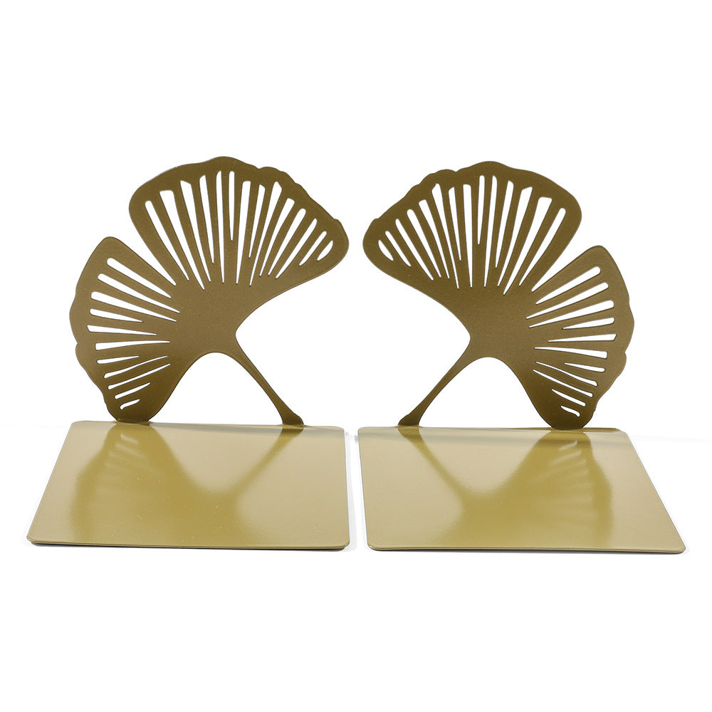 Elegante Metallbuchstützen