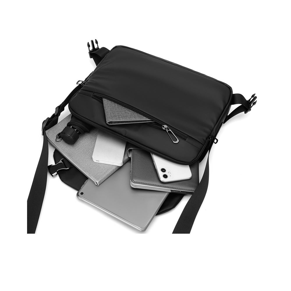 Vielseitige Messenger-Tasche mit Organizer-Fächern Brehn