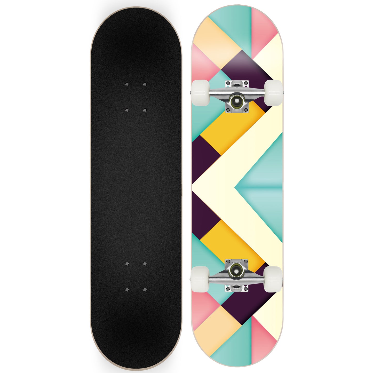 Skateboard mit Galaxy-Design Brehn