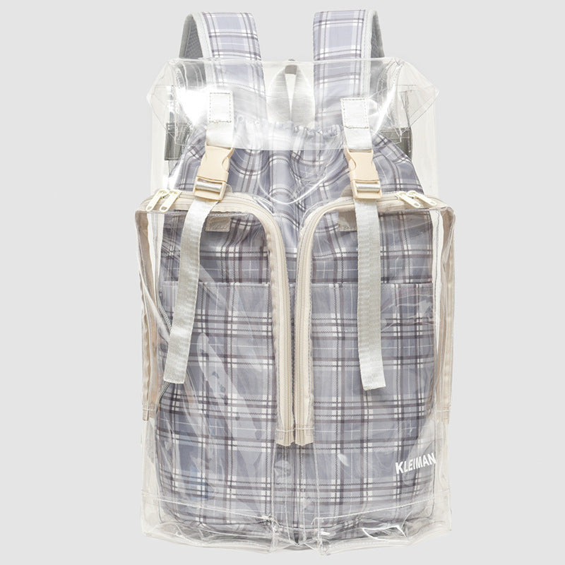 Transparenter Rucksack