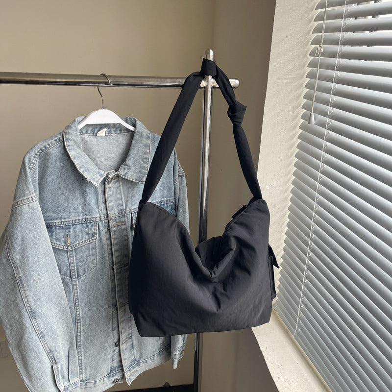 Knoten-Handgriff Canvas Tasche Brehn