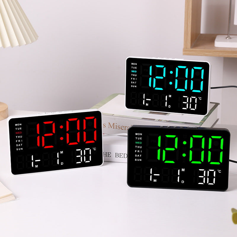 Digitaler Funktionswecker mit großem LED-Display Brehn