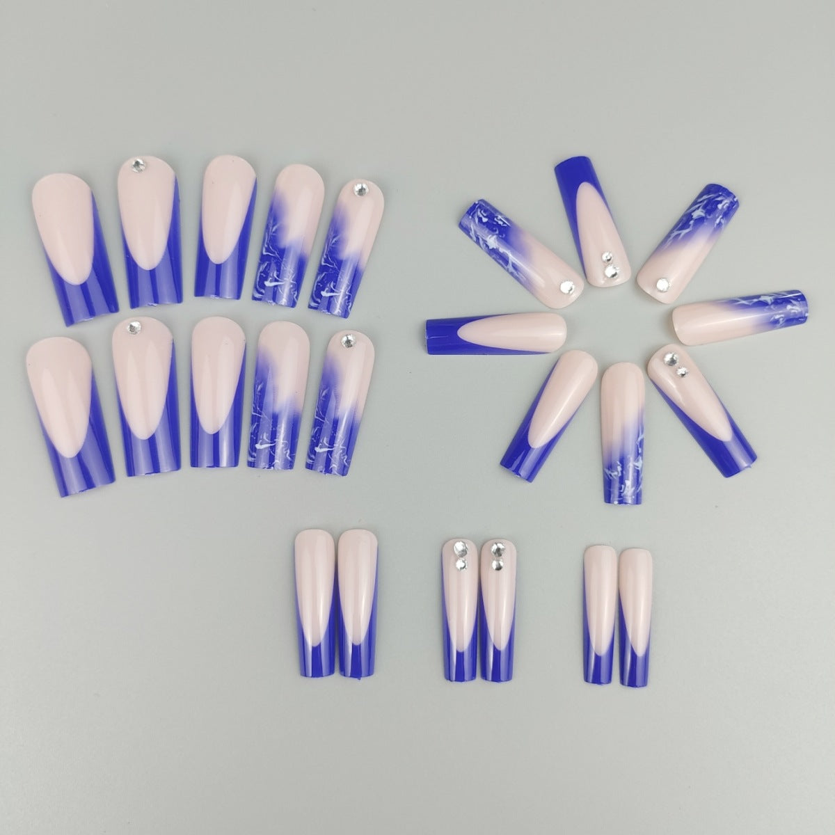 Stylische langlebige Acryl-Nagelerweiterungen Brehn
