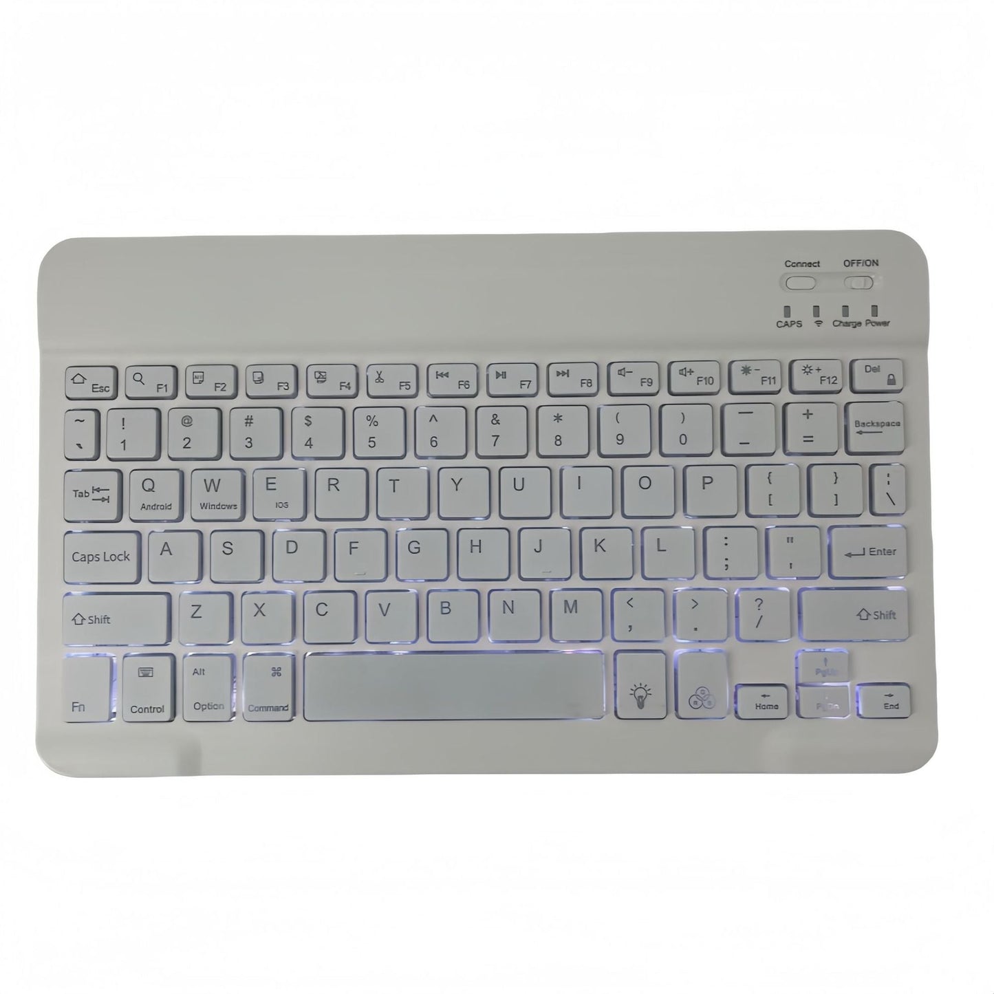 Drahtlose hintergrundbeleuchtete Mini-Tastatur Brehn