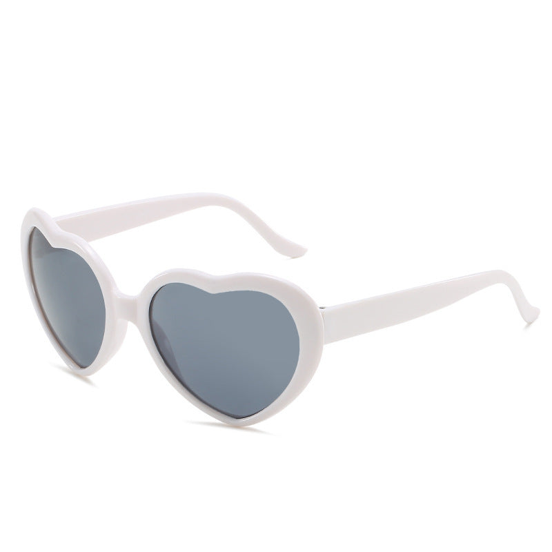 Damen Herzförmige Sonnenbrille Brehn