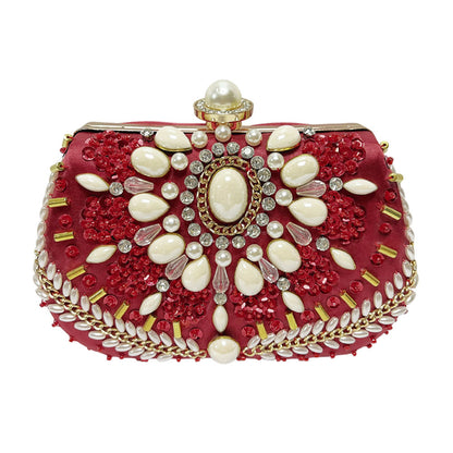 Aufwendige dekorative Abendclutch