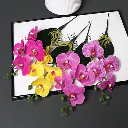Dekorative Orchideenstängel für die Heimdekoration