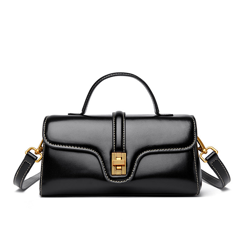 Elegante strukturierte Handtasche Brehn