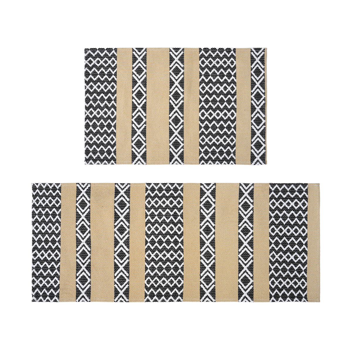 Geometrisches Muster Küchenläufermatte