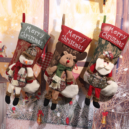 Dekorativer Weihnachtsstrumpf im Rentierdesign Brehn