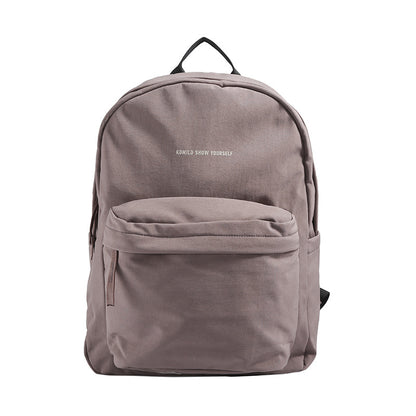 Lässiger Minimalistischer Schulrucksack Brehn