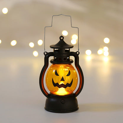 Gruselige Halloweenlaterne