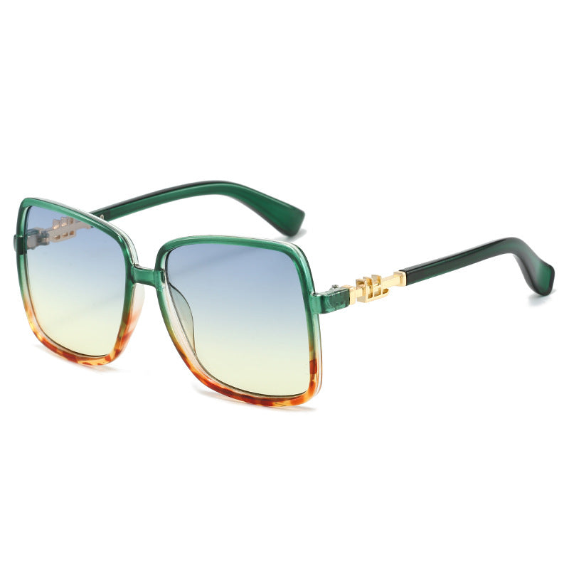 Damen Modische Sonnenbrille mit einzigartigem Farbverlauf Brehn