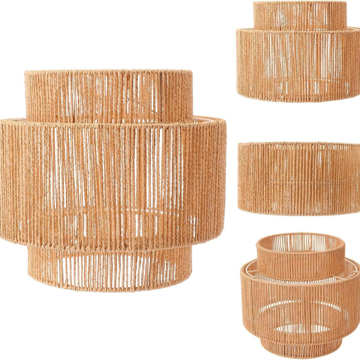 Dekorativer Rattan Aufbewahrungskorb Brehn