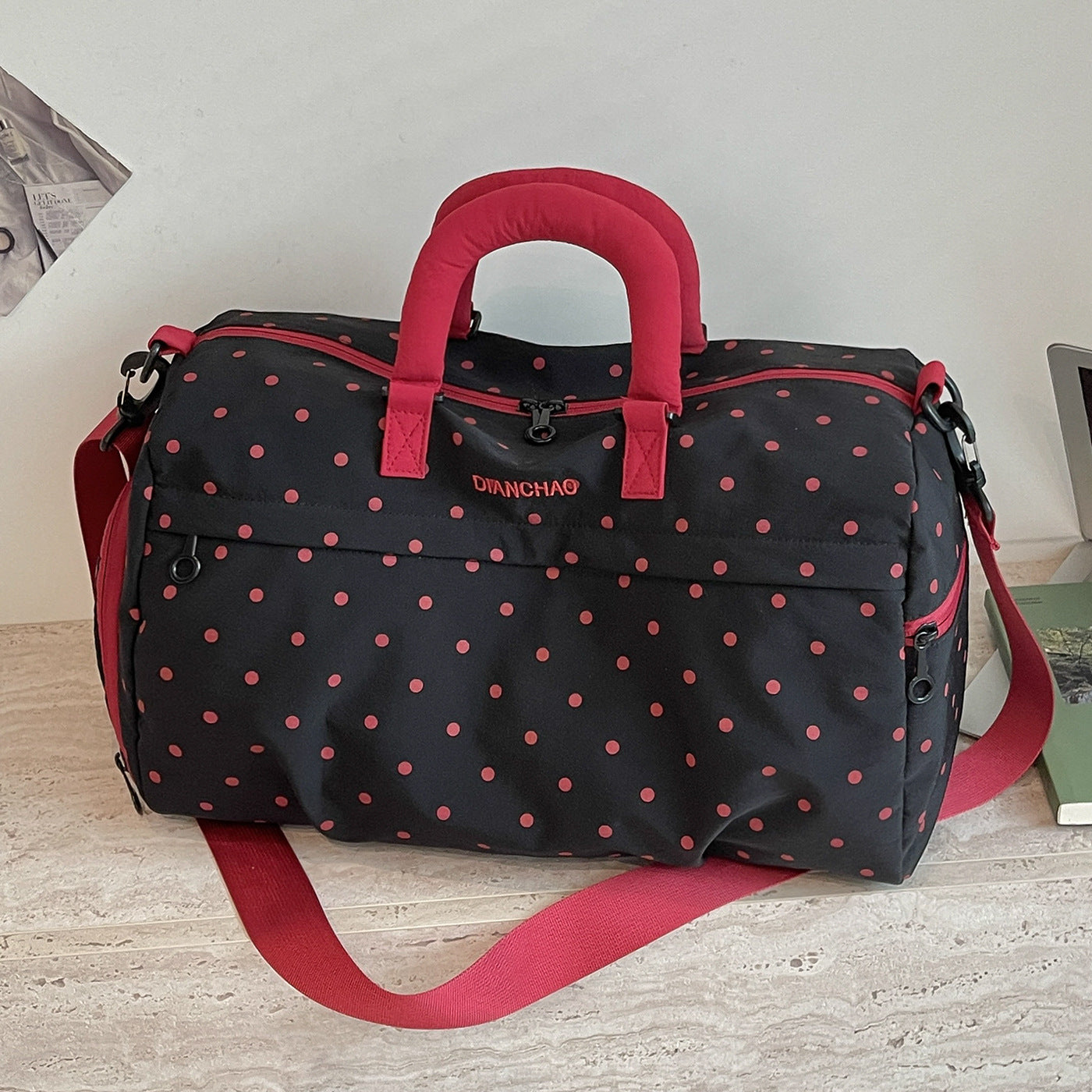 Stylische Reis-Duffle-Tasche