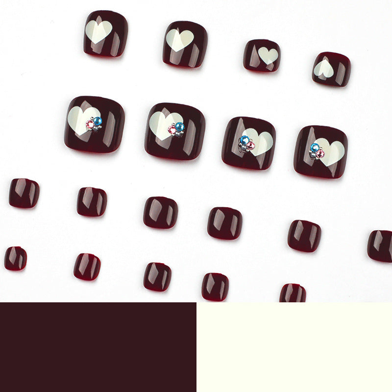 Kunstvolle Fußnageldesigns Brehn