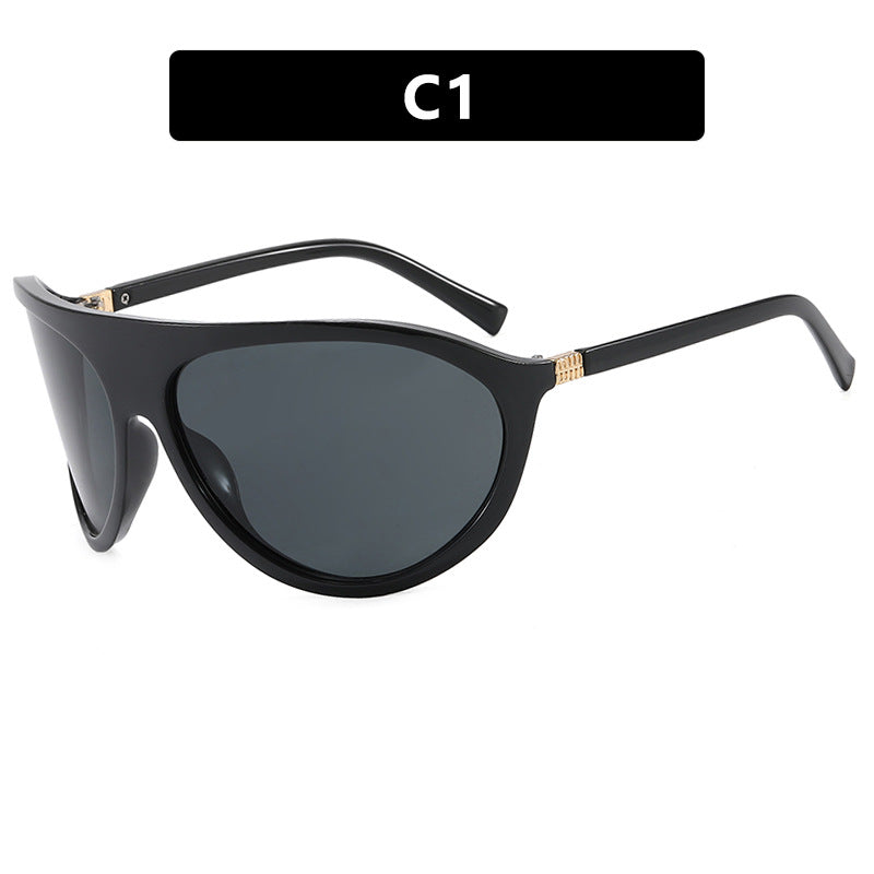 Damen Cat-Eye Sonnenbrille mit einzigartigem Design und schützendem UV-Filter Brehn