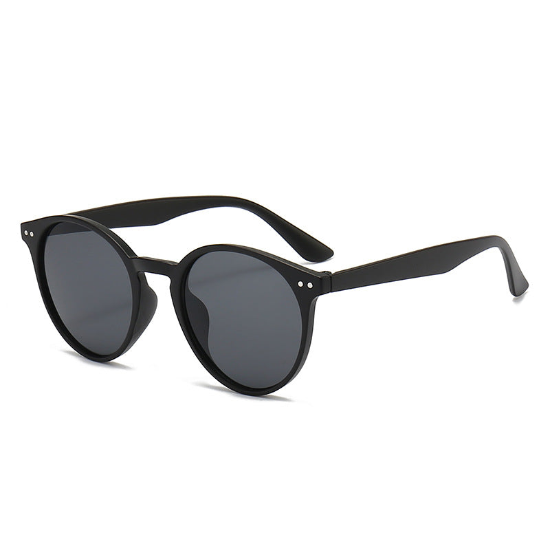 Damen Cat-Eye Sonnenbrille mit transparentem Rahmen Brehn