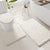 Wellenmuster-Badematten-Set