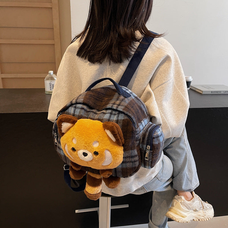 Plüsch-Rucksack mit Tierdesign Brehn