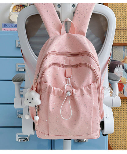 Charmanter Sternenmuster Rucksack Brehn