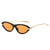 Chic Cat-Eye Sonnenbrille mit goldenen Akzenten Brehn