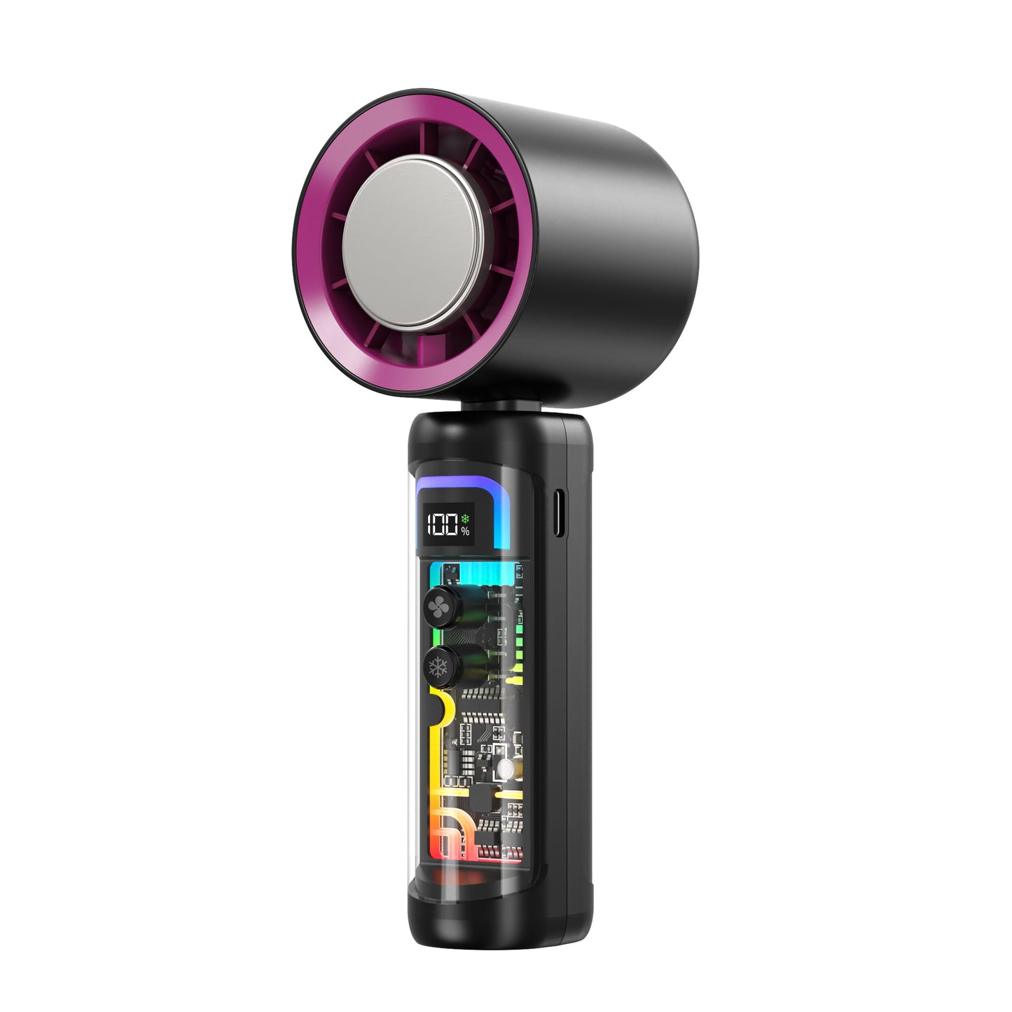 Tragbarer wiederaufladbarer Handventilator Brehn