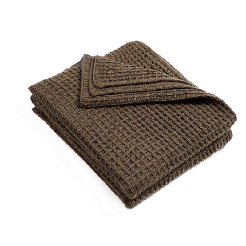 Damen kuschelige Waffel-Decke Brehn