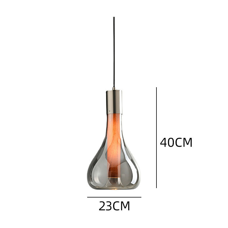 Elegante abstrakte LED-Kronleuchter
