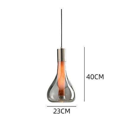 Elegante abstrakte LED-Kronleuchter