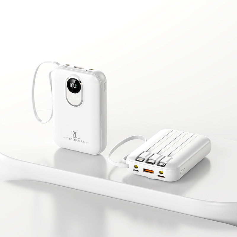 Tragbare Powerbank mit Schnellladefunktion und Digitaler Ladestandanzeige Brehn