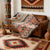 Künstlerische Jacquard-Wurfdecke