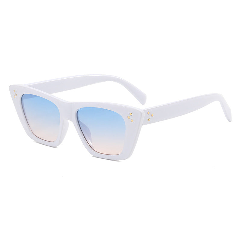 Damen modische Cat-Eye Sonnenbrille mit UV-Schutz und stilvollem Design Brehn