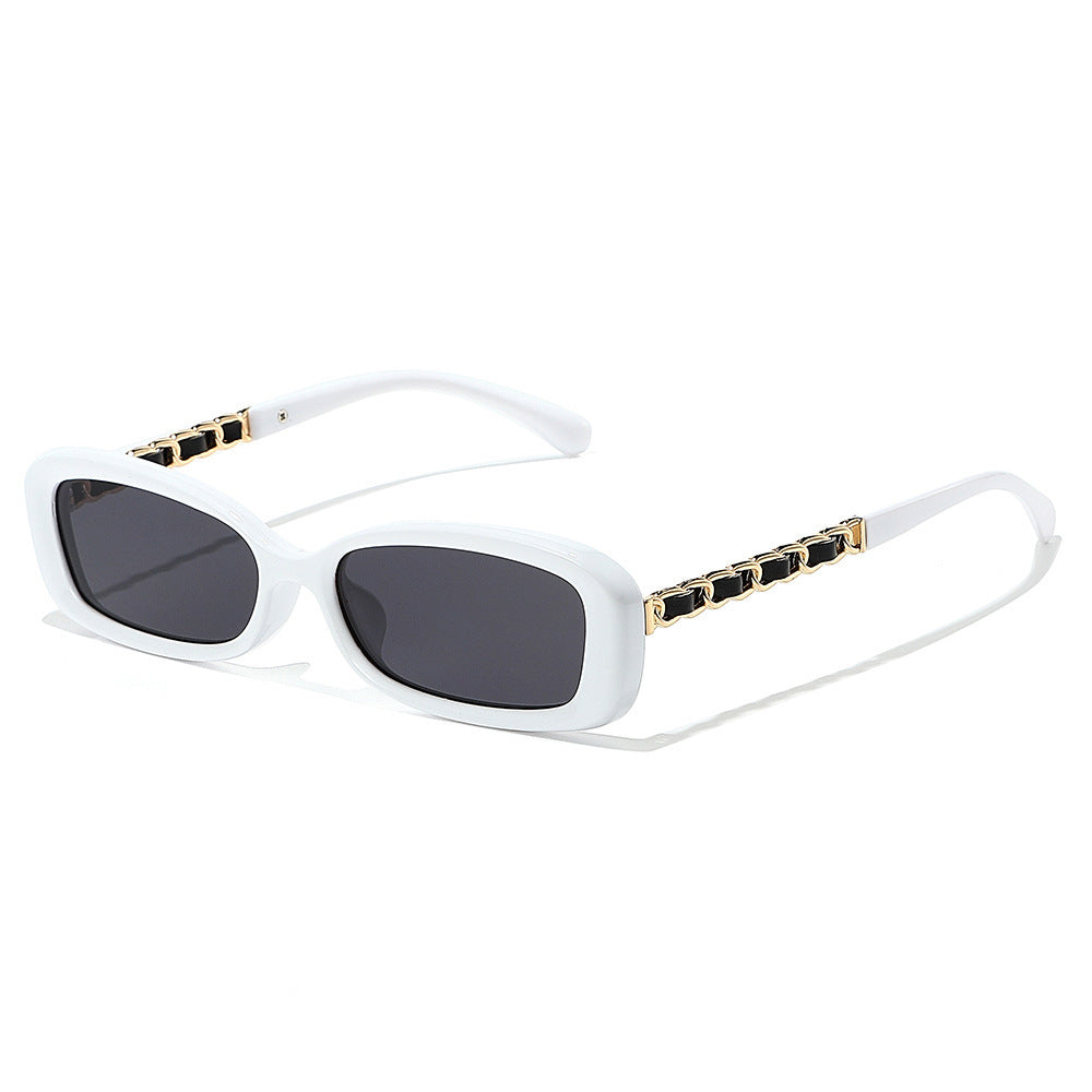Stylische Rechteckige Mode-Sonnenbrille Brehn