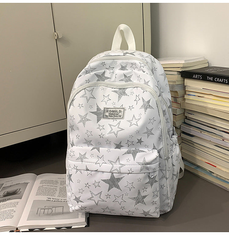 Sternmuster Hohe Kapazität Schulrucksack