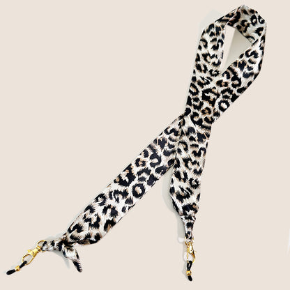 Stilvolle Leopardenmuster Brillenband Brehn