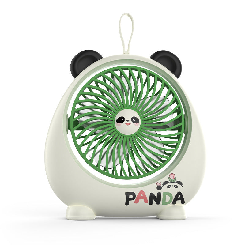 Damen tragbarer Mini-Ventilator im niedlichen Pandadesign Brehn
